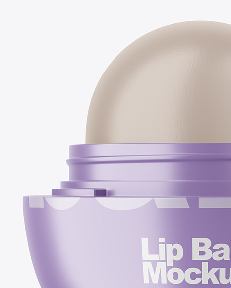 Matte Lip Balm Mockup