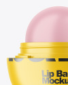 Matte Lip Balm Mockup