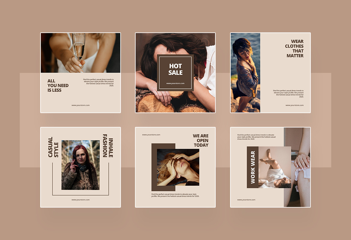 Elegant Beauty Company Instagram Template Elegant Beauty Company Instagram Template