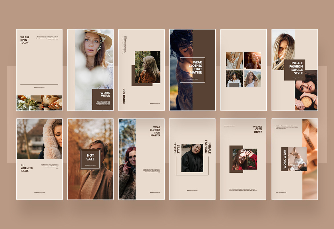 Elegant Beauty Company Instagram Template Elegant Beauty Company Instagram Template