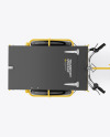 Cargo Bike Mockup - Top View Cargo Bike Mockup - Top View