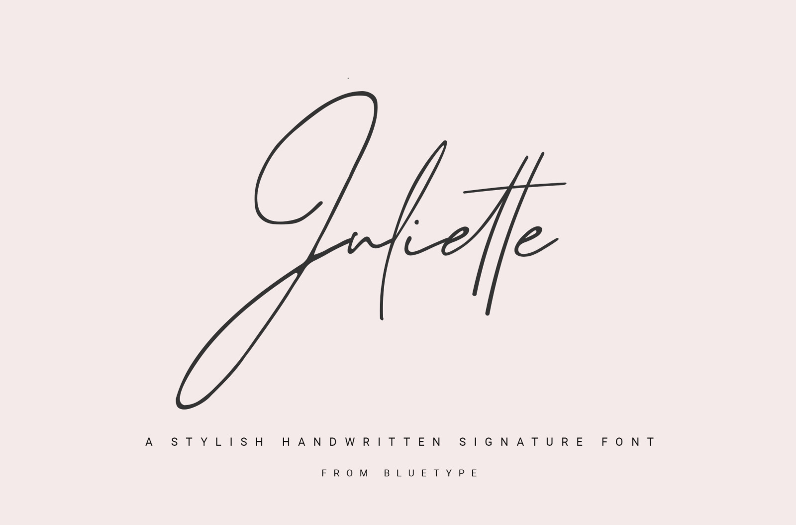 Juliette - Natural Hand-lettered Font Juliette - Natural Hand-lettered Font