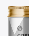 Metallic Cosmetic Jar Mockup