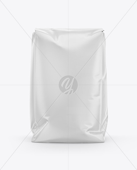 Glossy Paper Flour Bag Mockup