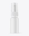 Glossy 30ml Spray Bottle Mockup