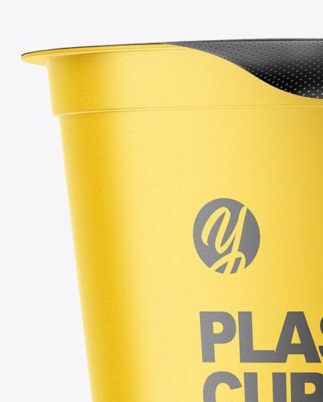 Plastic Cup Mockup