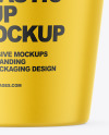 Plastic Cup Mockup