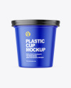 Plastic Cup Mockup