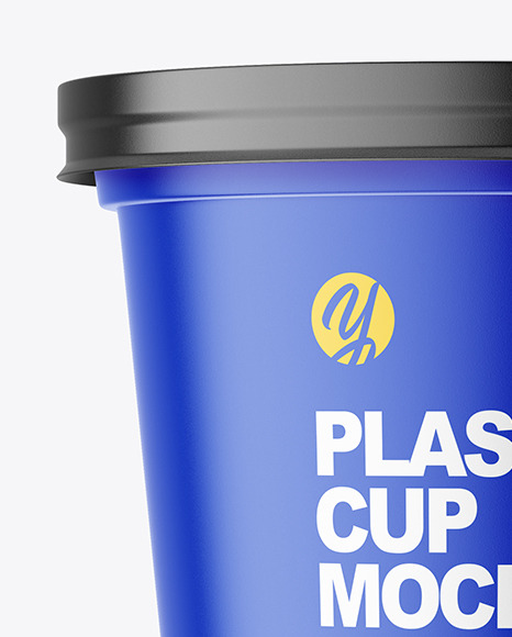 Plastic Cup Mockup