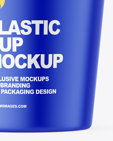 Plastic Cup Mockup