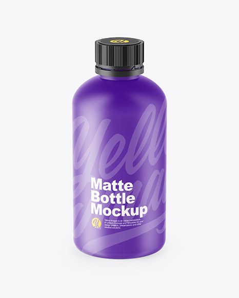 Matte Bottle Mockup