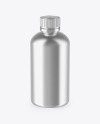 Metallic Bottle Mockup