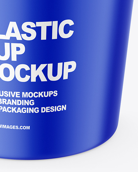 Plastic Cup Mockup