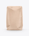 Kraft Paper Flour Bag Mockup