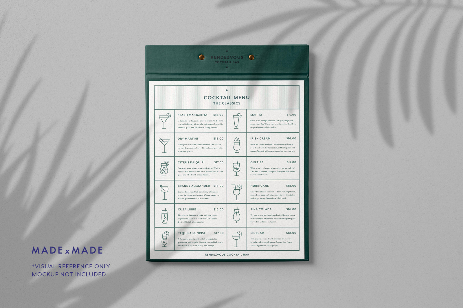 Line Icons – Drinks