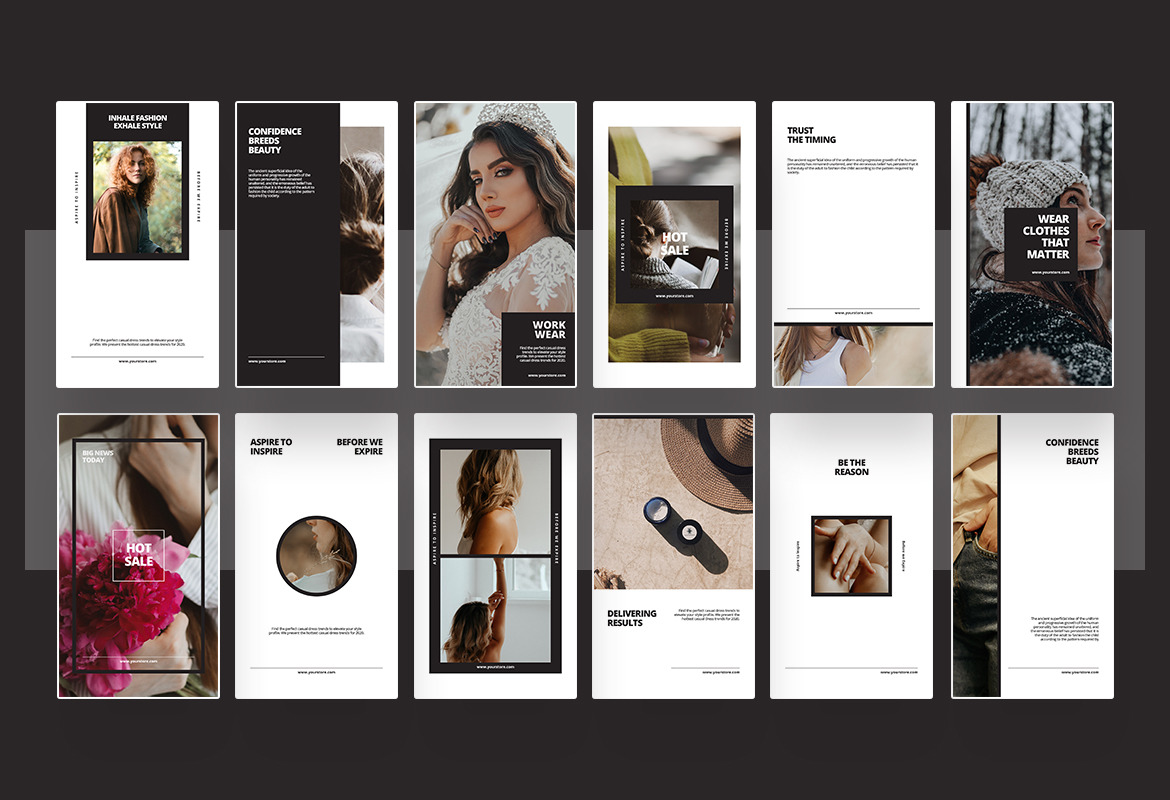 Elegant Beauty Company Instagram Template Elegant Beauty Company Instagram Template