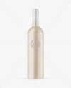 Ceramic Wine Bottle Mockup