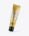 Metallic Cosmetic Tube Mockup