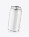 Metallic Drink Can w/ Glossy Finish Mockup