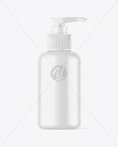 Sanitizer Bottle w/ Closed Pump Mockup