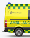 Van Ambulance Mockup - Side View