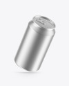 Matte Metallic Drink Can Mockup