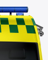 Van Ambulance Mockup - Front View