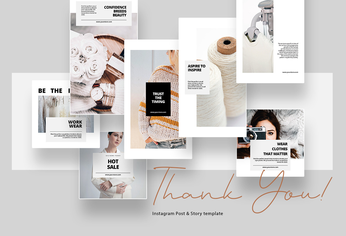 Beauty Elegant Corporate Instagram Post and Story Beauty Elegant Corporate Instagram Post and Story