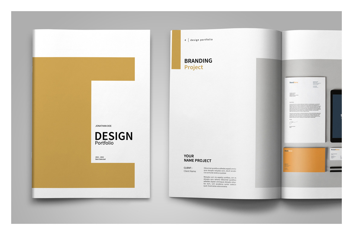 Graphic Design Portfolio Template Graphic Design Portfolio Template