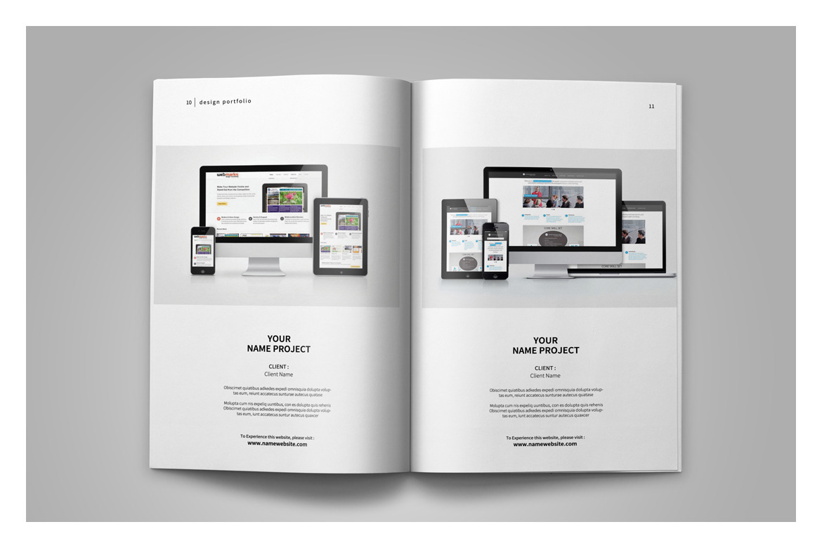 Graphic Design Portfolio Template