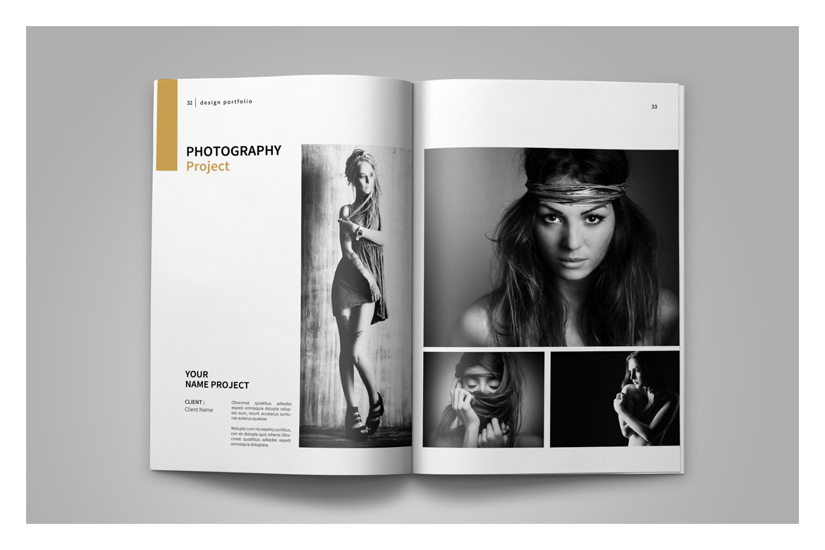 Graphic Design Portfolio Template