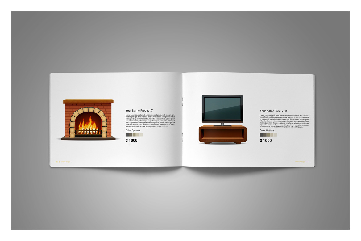 Interior Brochure Catalog