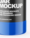 Glossy Salt Jar Mockup