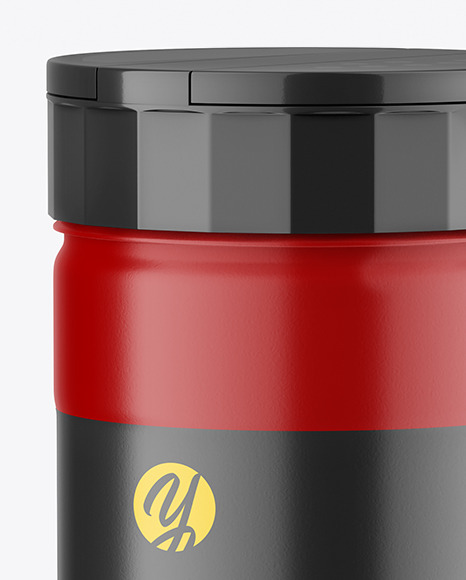 Matte Salt Jar Mockup