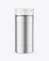 Metallic Salt Jar Mockup Metallic Salt Jar Mockup