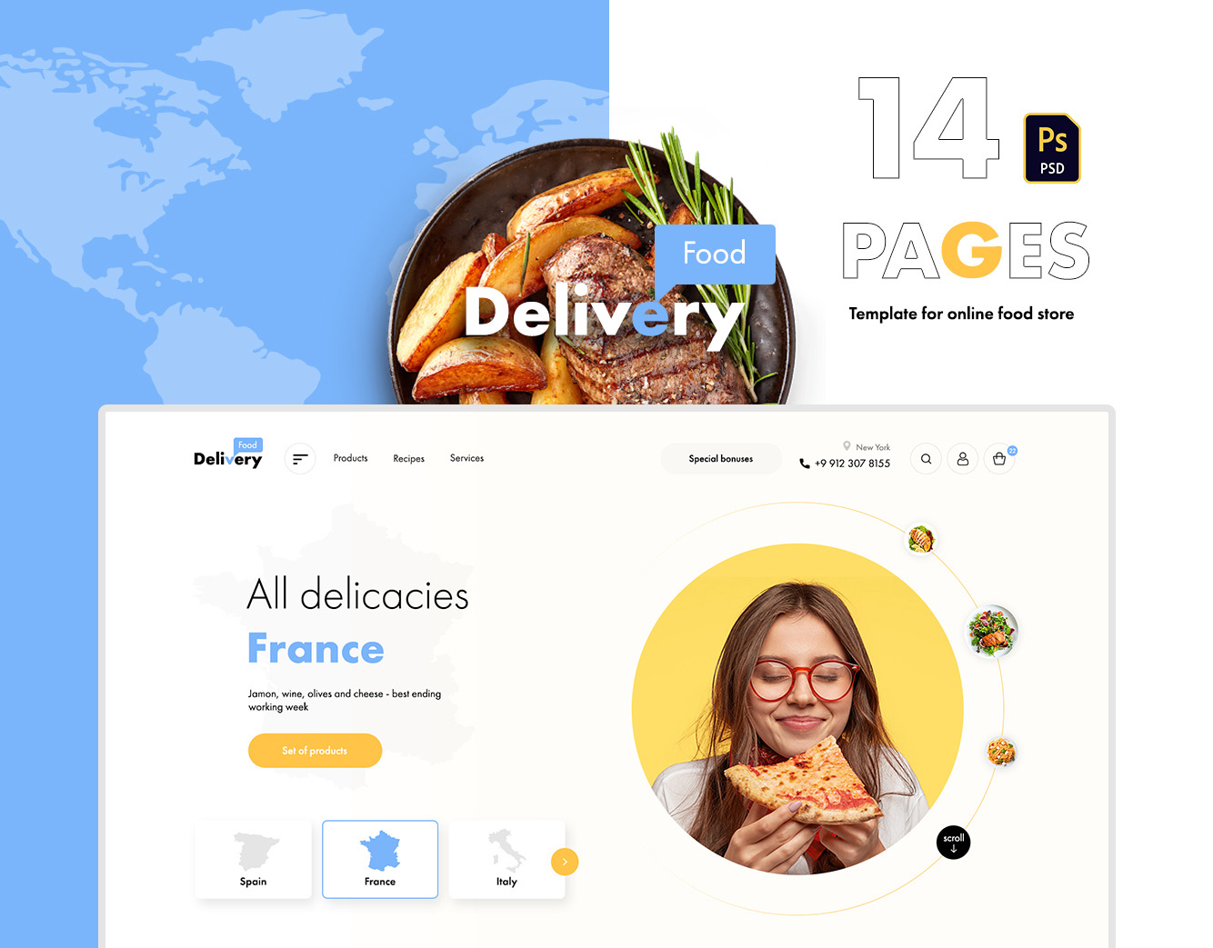 Food Delivery UI kit