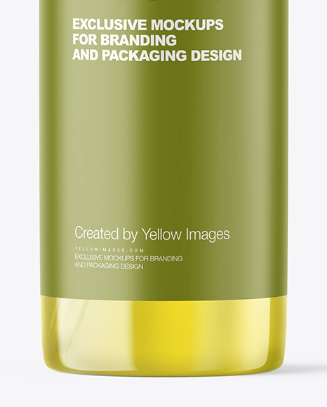 Clear Cosmetic Bottle with Pump Mockup Clear Cosmetic Bottle with Pump Mockup
