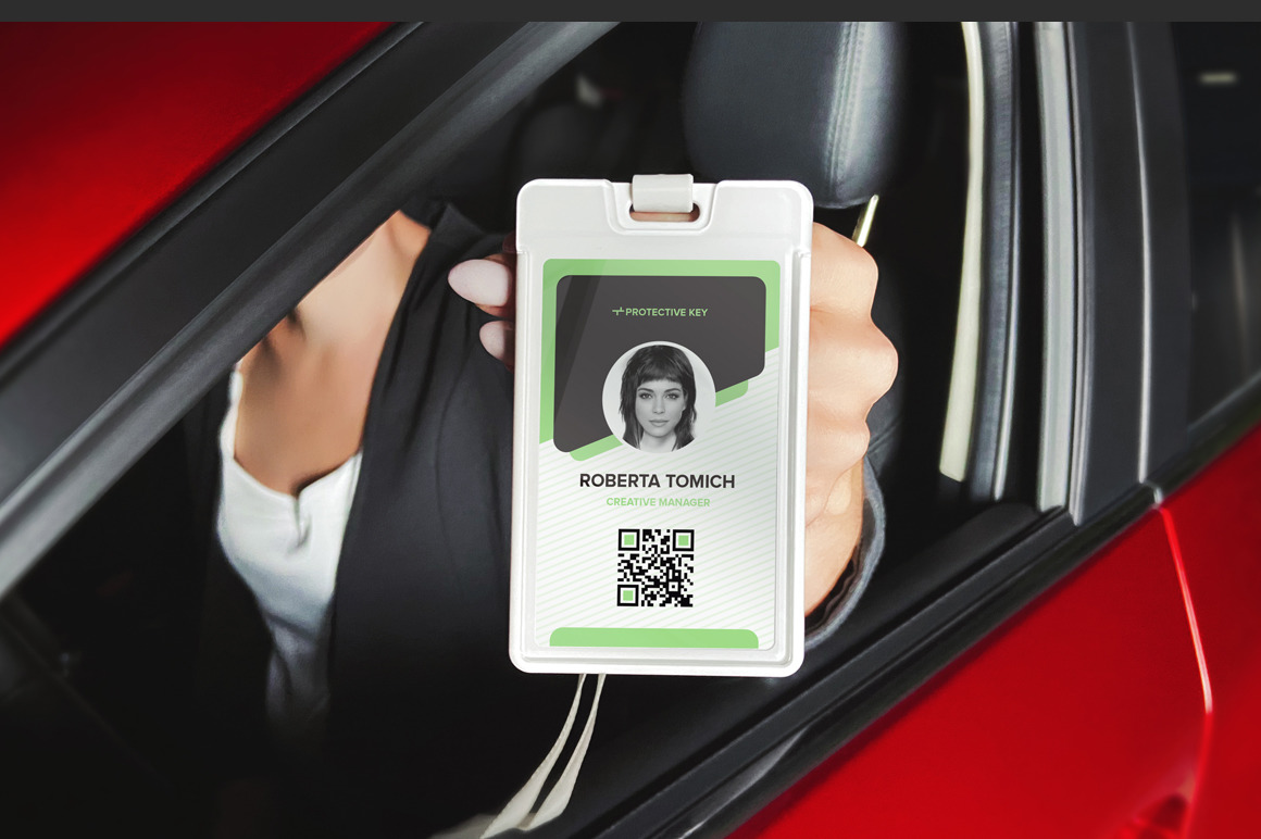 Identity Card Holder Mockup Identity Card Holder Mockup