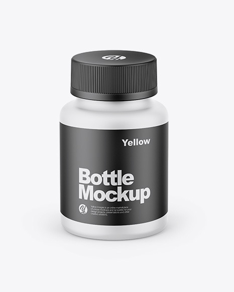 Matte Bottle Mockup