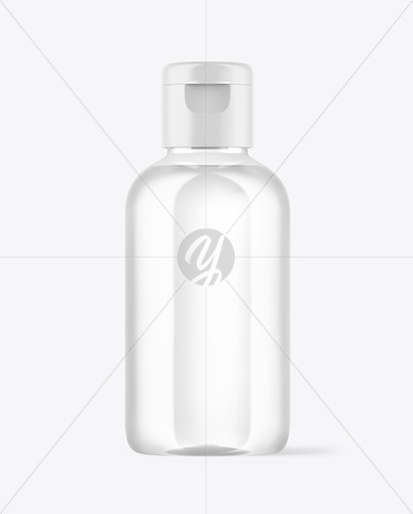 Clear Plastic Bottle Mockup