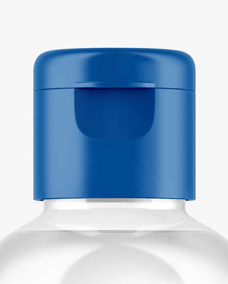 Clear Plastic Bottle Mockup