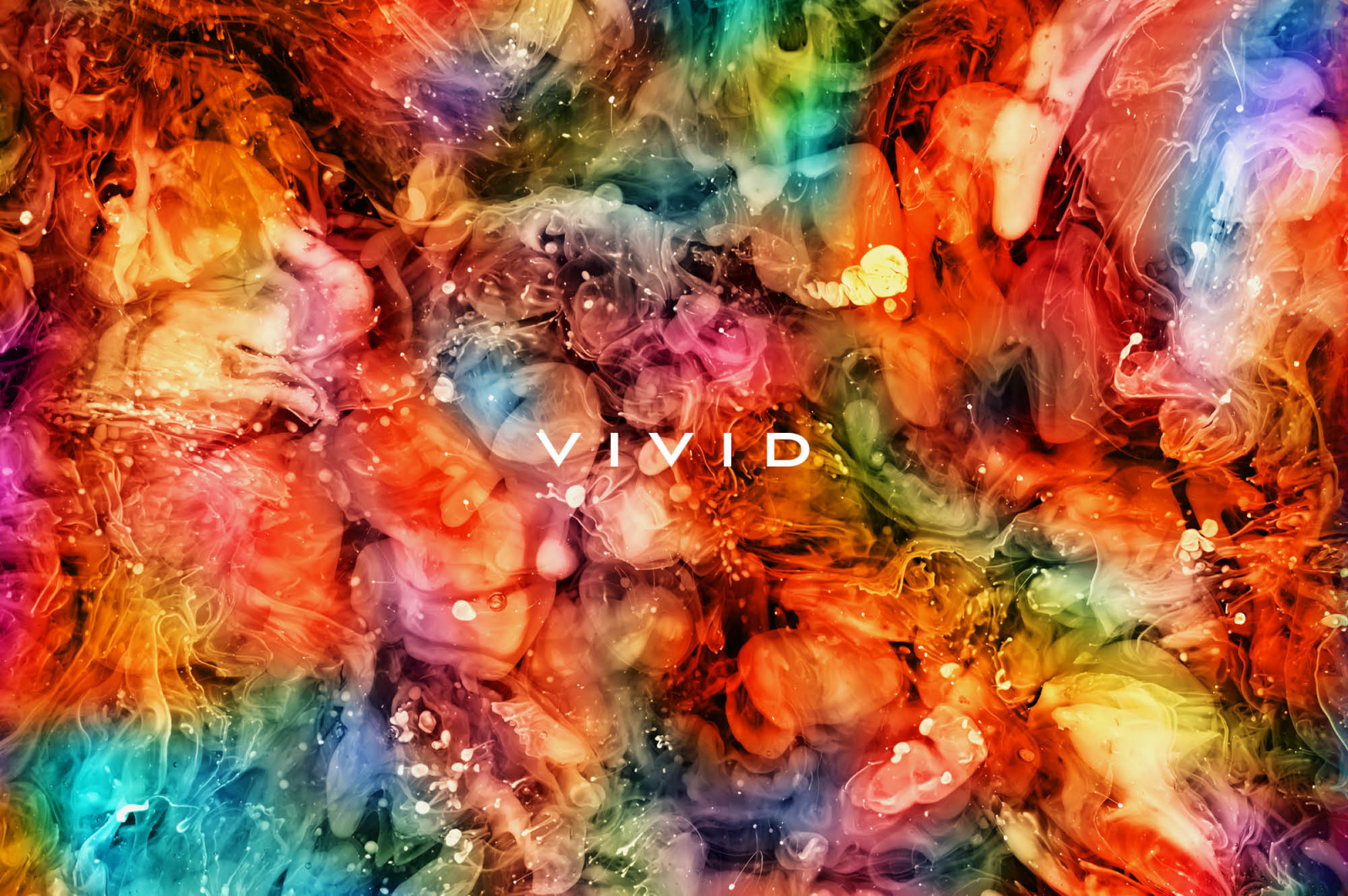 Vivid: Vibrant Ink &amp; Paint Experiments