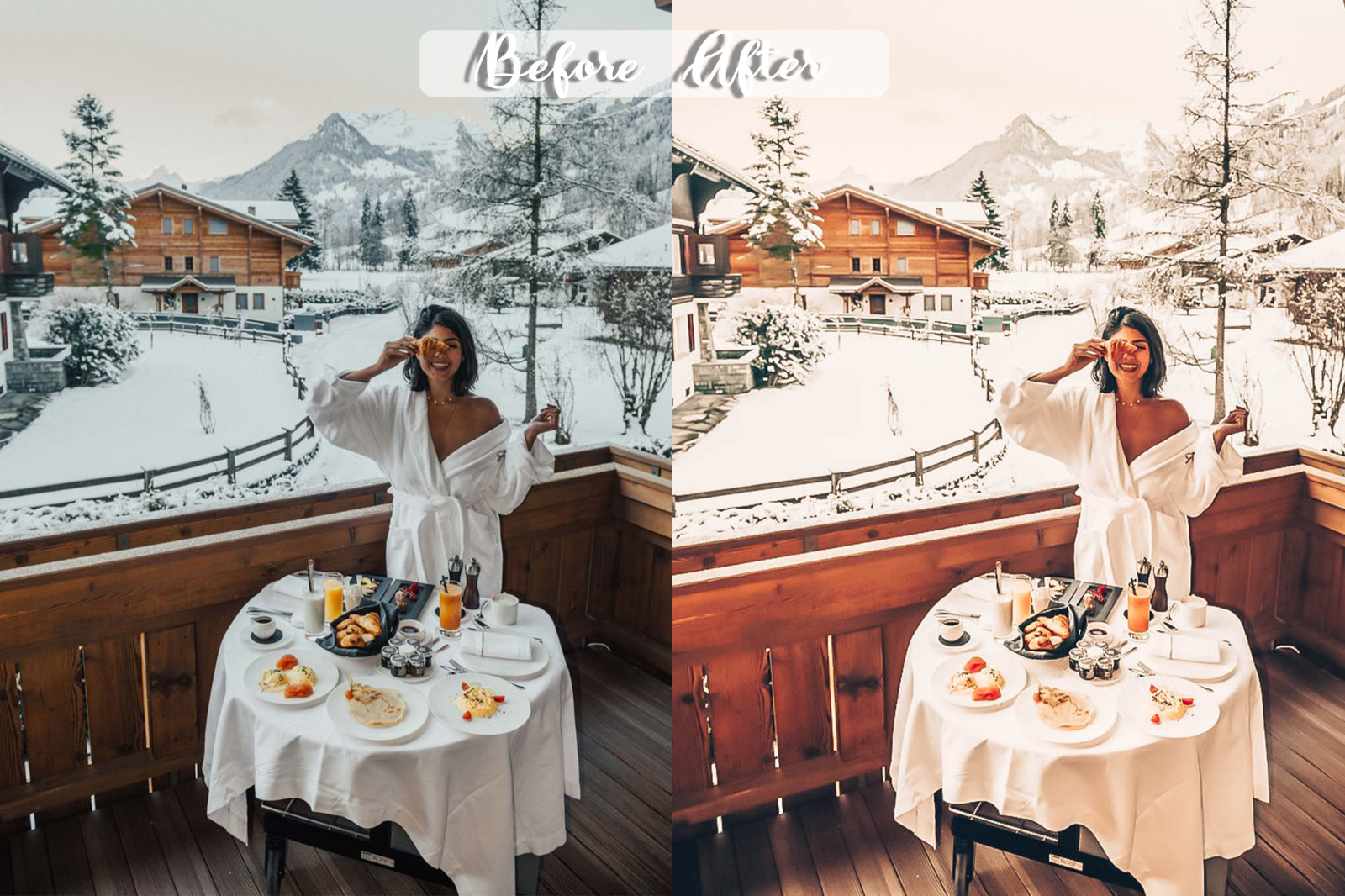 Winter holiday Lightroom Presets