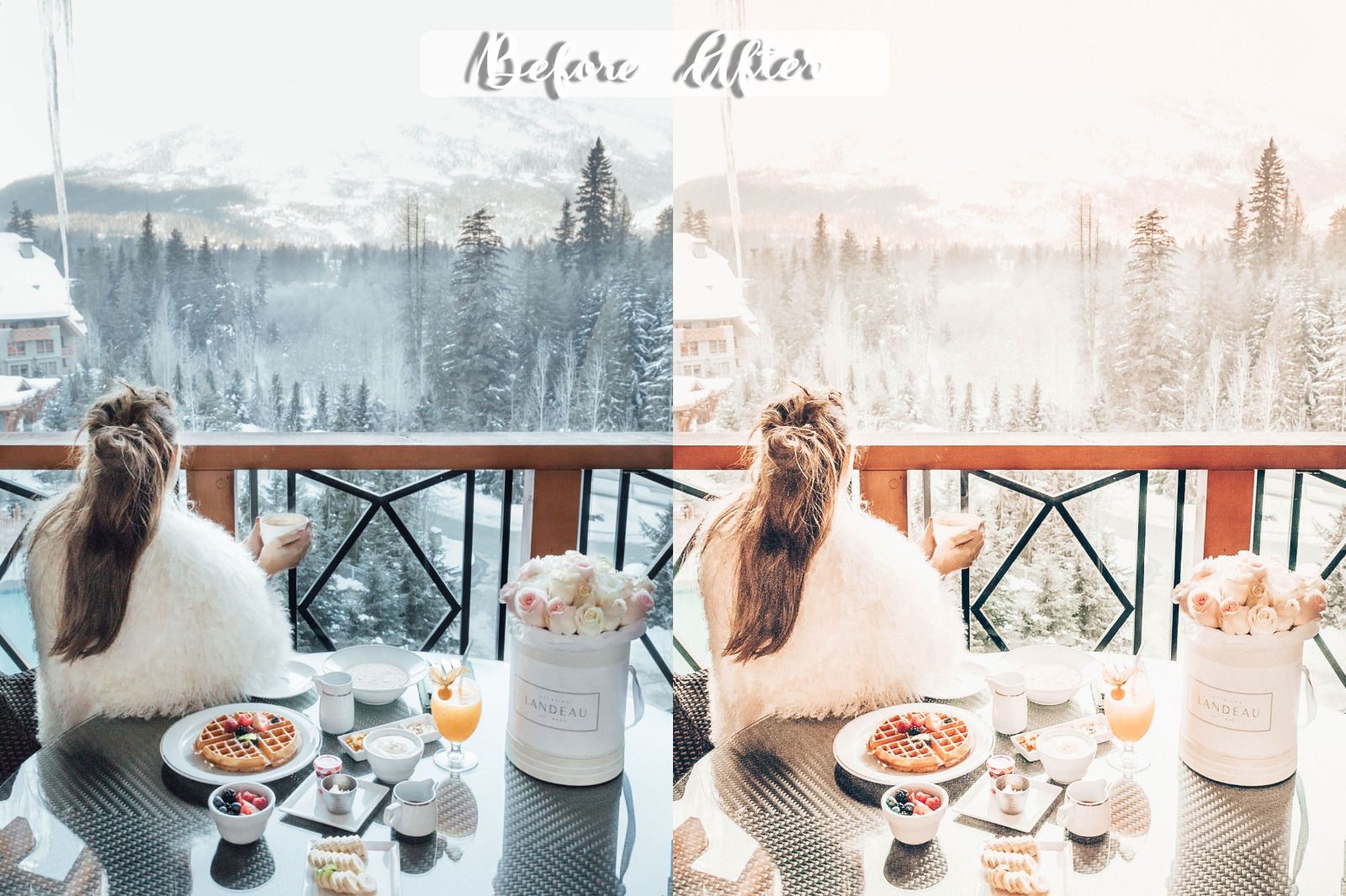 Winter holiday Lightroom Presets