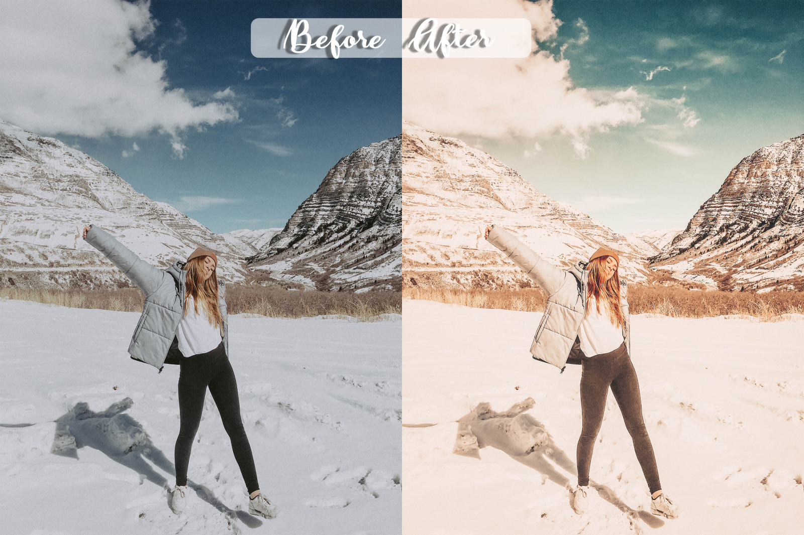 Winter holiday Lightroom Presets