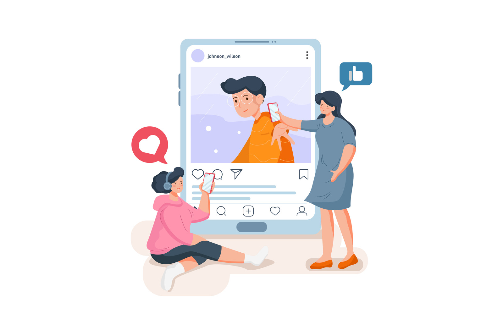M146_Social Network Illustrations