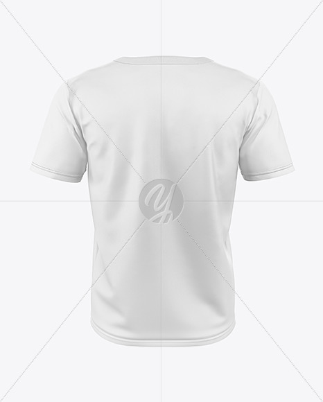 Men's T-Shirt Mockup - Back View