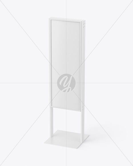 Plastic Stand Mockup