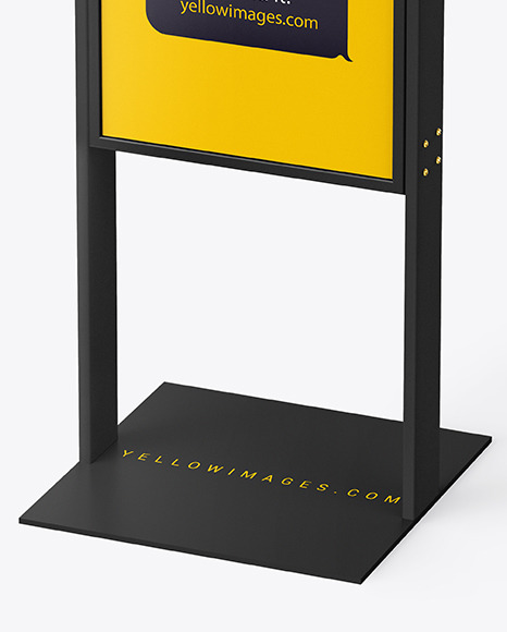 Plastic Stand Mockup