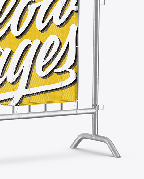 Crowd Control Banner Mockup